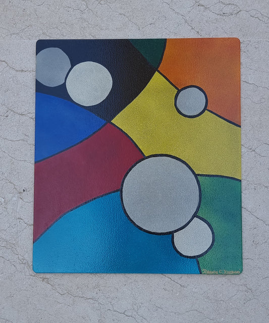 Eye of the Mind – Hand-Painted Abstract Face